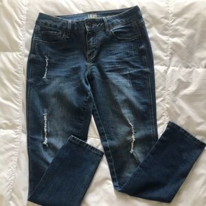 True Craft size 9R ankle skinny jeans